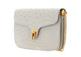 COCCINELLE Beat Ostrich Crossbody Gelso COCCINELLE Beat Ostrich Crossbody Gelso