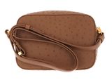 COCCINELLE Beat Ostrich Camera Bag Nocciola COCCINELLE Beat Ostrich Camera Bag Nocciola