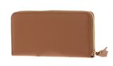 COCCINELLE Tassel Zip Around Wallet Nocciola COCCINELLE Tassel Zip Around Wallet Nocciola