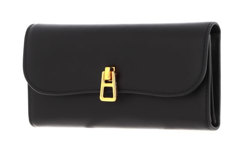 COCCINELLE Magie Smooth Flap Wallet Noir