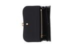 COCCINELLE Magie Ostrich Flap Wallet Noir COCCINELLE Magie Ostrich Flap Wallet Noir