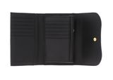 COCCINELLE Magie Smooth Flap Wallet Noir COCCINELLE Magie Smooth Flap Wallet Noir