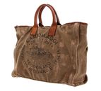 CAMPOMAGGI Crocus Shopping Bag L Bronzo - T / Cognac + St. Nera
