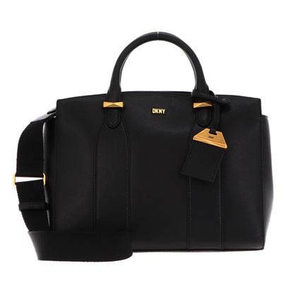 DKNY Marykate Satchel Bag L Blk / Gold