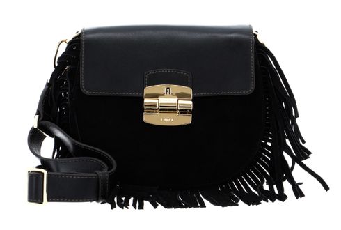 FURLA Club 2 Mini Crossbody Nero