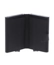 PIQUADRO Black Square Compact Wallet With Double Slider RFID Nero PIQUADRO Black Square Compact Wallet With Double Slider RFID Nero