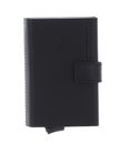 PIQUADRO Black Square Compact Wallet With Double Slider RFID Nero PIQUADRO Black Square Compact Wallet With Double Slider RFID Nero