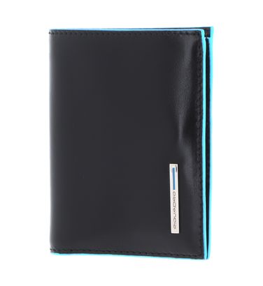 PIQUADRO Blue Square Vertical Slim Men´s Wallet RFID Nero