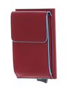 PIQUADRO Blue Square Compact Wallet With Single Slider RFID Rosso PIQUADRO Blue Square Compact Wallet With Single Slider RFID Rosso