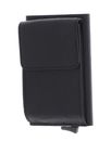 PIQUADRO Black Square Compact Wallet With Single Slider RFID Nero