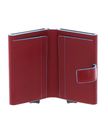 PIQUADRO Blue Square Compact Wallet With Double Slider RFID Rosso PIQUADRO Blue Square Compact Wallet With Double Slider RFID Rosso