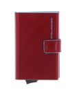 PIQUADRO Blue Square Compact Wallet With Double Slider RFID Rosso PIQUADRO Blue Square Compact Wallet With Double Slider RFID Rosso