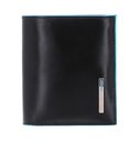 PIQUADRO Blue Square Vertical Slim Men´s Wallet Document Holder RFID Nero PIQUADRO Blue Square Vertical Slim Men´s Wallet Document Holder RFID Nero