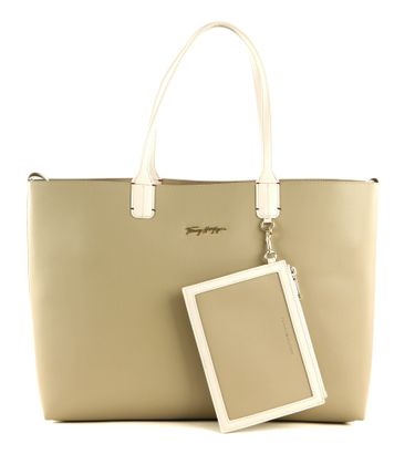 TOMMY HILFIGER Iconic Tommy Tote Beige