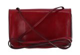 THE BRIDGE Rustici Ladie's Handbag with Zip Rosso Ribes / Oro THE BRIDGE Rustici Ladie's Handbag with Zip Rosso Ribes / Oro