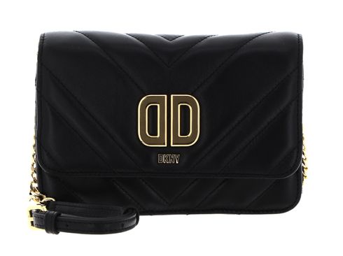 DKNY Delphine Crossbody Bag Blk / Gold