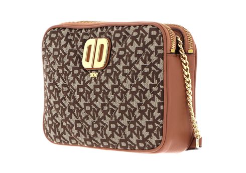 DKNY Sina Medium Flap Shoulder Bag Chino/Caramel One Size