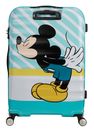 American Tourister Wavebreaker Disney Spinner 77 / 28 Disney Trolley Mickey Blue Kiss American Tourister Wavebreaker Disney Spinner 77 / 28 Disney Trolley Mickey Blue Kiss