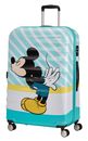 American Tourister Wavebreaker Disney Spinner 77 / 28 Disney Trolley Mickey Blue Kiss American Tourister Wavebreaker Disney Spinner 77 / 28 Disney Trolley Mickey Blue Kiss