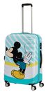 American Tourister Wavebreaker Disney Spinner 67 / 24 Disney Trolley Mickey Blue Kiss American Tourister Wavebreaker Disney Spinner 67 / 24 Disney Trolley Mickey Blue Kiss