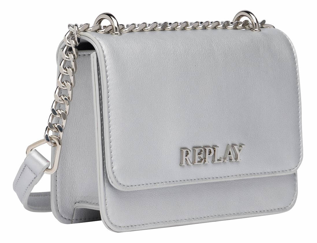 REPLAY Crossbody Bag Silver Buy bags, purses & accessories online