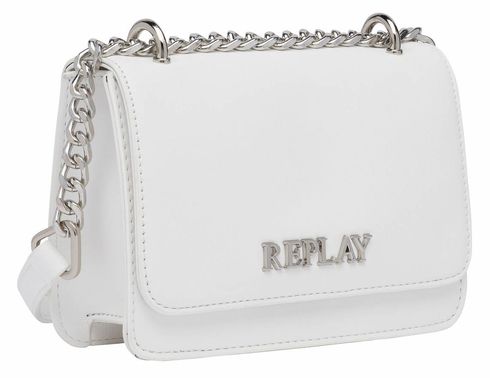 REPLAY Crossbody Bag Optical White