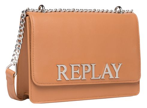 REPLAY Crossbody Bag Brick Brown