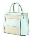 GUESS Salford Mini Silvana Tote Natural / Aloe Palm