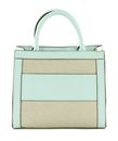 GUESS Salford Mini Silvana Tote Natural / Aloe Palm