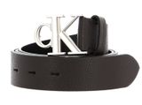 Calvin Klein CKJ Monogram Round Mono Plaque Belt 35MM W120 Bitter Brown Calvin Klein CKJ Monogram Round Mono Plaque Belt 35MM W120 Bitter Brown