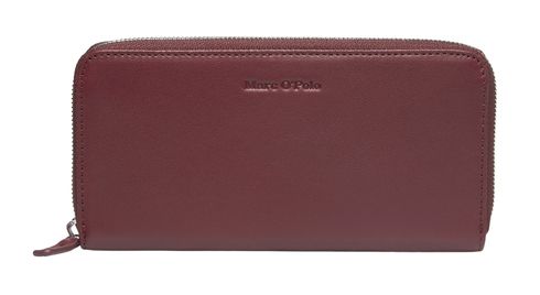 Marc O'Polo Finija Zip Wallet L Deep Ruby