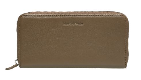 Marc O'Polo Finija Zip Wallet L Dark Walnut