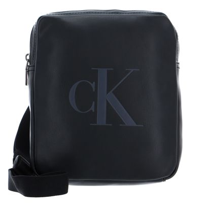 Calvin Klein CKJ Monogram Soft Reporter 18 Black