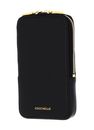 COCCINELLE Flor Hi-Tech Phone Bag Noir COCCINELLE Flor Hi-Tech Phone Bag Noir