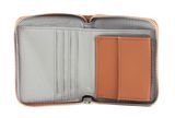 MANDARINA DUCK Hunter Zip Around Wallet Saddle