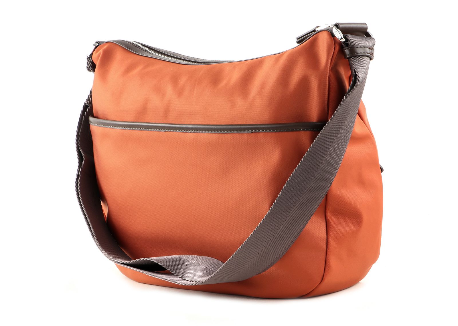 MANDARINA DUCK Hunter Hobo Bag Saddle modeherz