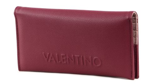 VALENTINO Noodles Credit Card Case Bordeaux