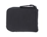PIQUADRO Charlie Zip-Around Men´s Wallet With Pocket for CONNEQU And RFID Black