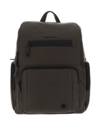 PIQUADRO Charlie Computer And Tablet Backpack RFID Cinnabar Green