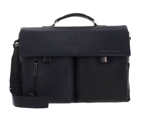 PIQUADRO Ronnie Computer Briefcase Night Blue