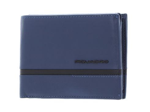 PIQUADRO Charlie Men´s Wallet RFID Prussian Blue