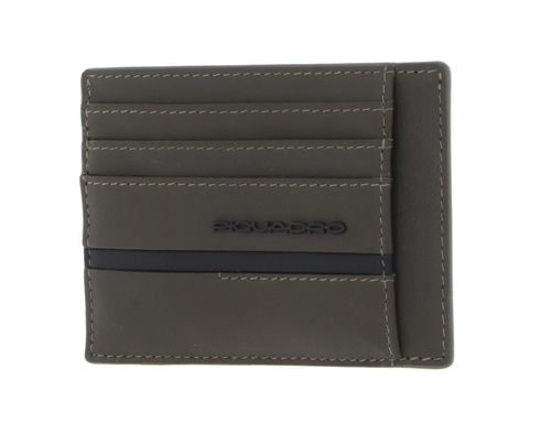 PIQUADRO Charlie Credit Card Pouch RFID Cinnabar Green