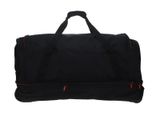 travelite Basics Wheeled Duffle M Black / Orange travelite Basics Wheeled Duffle M Black / Orange