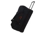travelite Basics Wheeled Duffle M Black / Orange travelite Basics Wheeled Duffle M Black / Orange