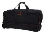 travelite Basics Wheeled Duffle M Black / Orange travelite Basics Wheeled Duffle M Black / Orange