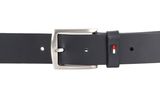 TOMMY HILFIGER Denton Leather Belt 3.5 W85 Space Blue TOMMY HILFIGER Denton Leather Belt 3.5 W85 Space Blue