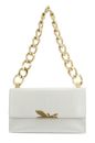 PATRIZIA PEPE Shoulder Bag Cream White PATRIZIA PEPE Shoulder Bag Cream White