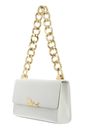 PATRIZIA PEPE Shoulder Bag Cream White PATRIZIA PEPE Shoulder Bag Cream White