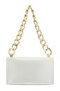 PATRIZIA PEPE Shoulder Bag Cream White PATRIZIA PEPE Shoulder Bag Cream White