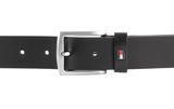 TOMMY HILFIGER Denton Leather Belt 3.5 W85 Black TOMMY HILFIGER Denton Leather Belt 3.5 W85 Black
